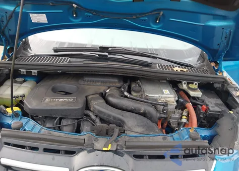 2013 Ford C-Max Hybrid Se из США, поврежденный, VIN 1FADP5AU0DL502495